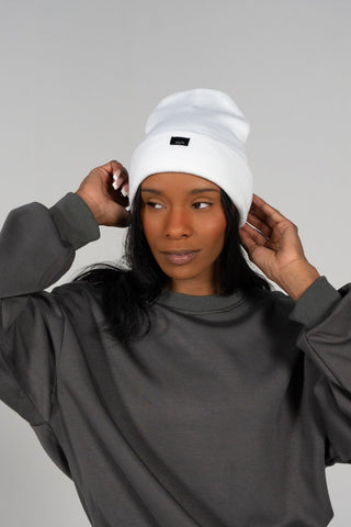 Alyth Active Alyth Beanie in Cobalt - Women's Athletic Clothing Back View