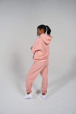 Alyth Active Impactful Joggers in Light Grey - Women's Lounge Joggers Side View