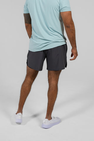 Alyth Active Worthy Liner Shorts in Mahogany - Women's Workout Shorts Detail View